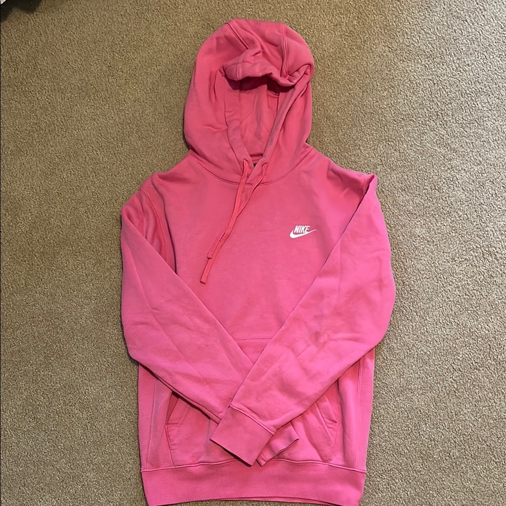Nike Vibrant Pink Pullover Hoodie